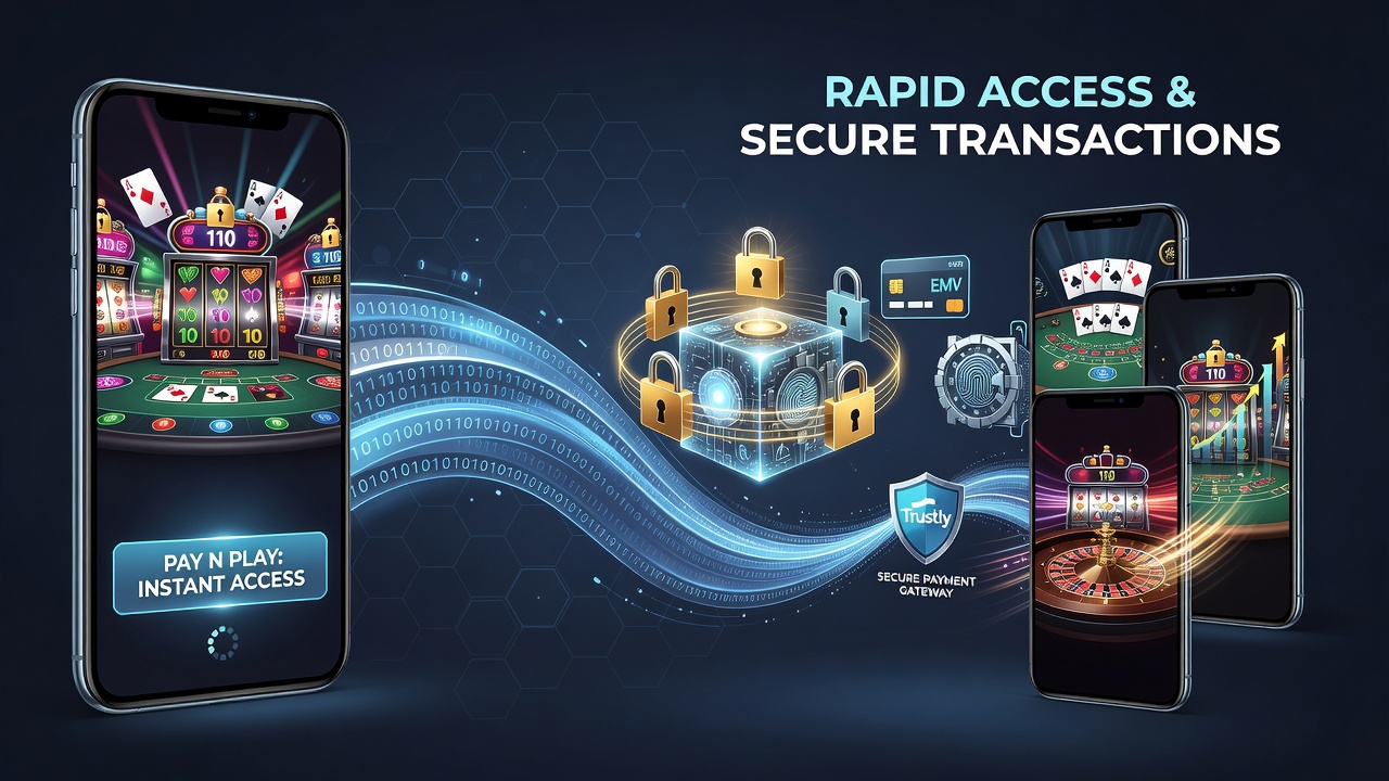 Close-up of secure payment confirmation screen within a mobile casino app